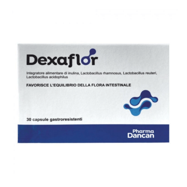 Dexaflor Integratore per il Riequilibrio della Flora Batterica Intestinale e Vaginale 30 Capsule — confronto prezzi