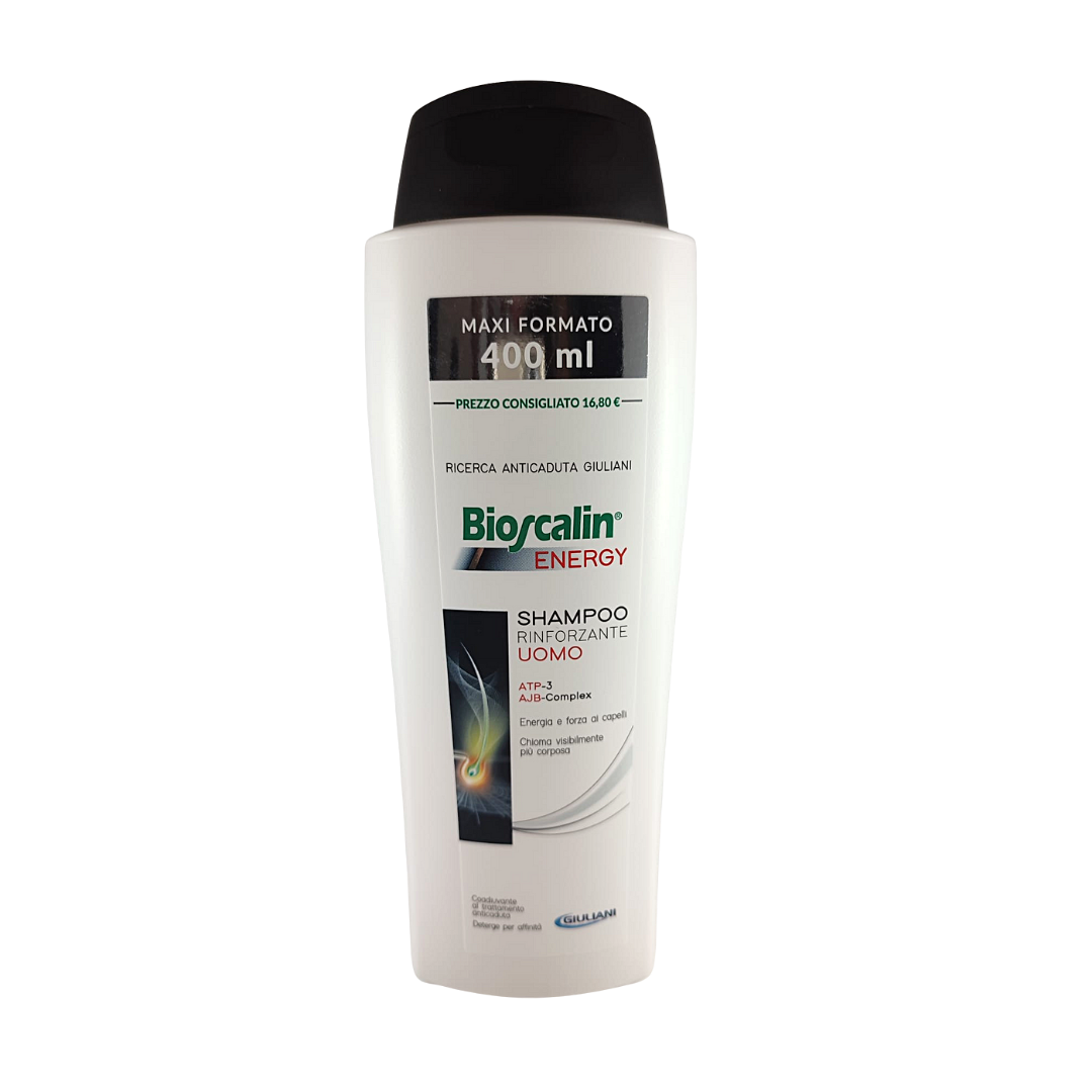 Bioscalin energy shampoo maxi size 400 ml