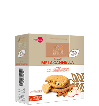 dlab biscotti mela/cann 160g