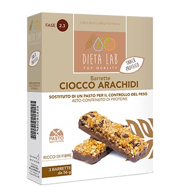 DLAB BARRETTA CIOCCOLATO/ARACHIDI PASTO SOSTITUTIVO 3 PEZZI — confronto prezzi