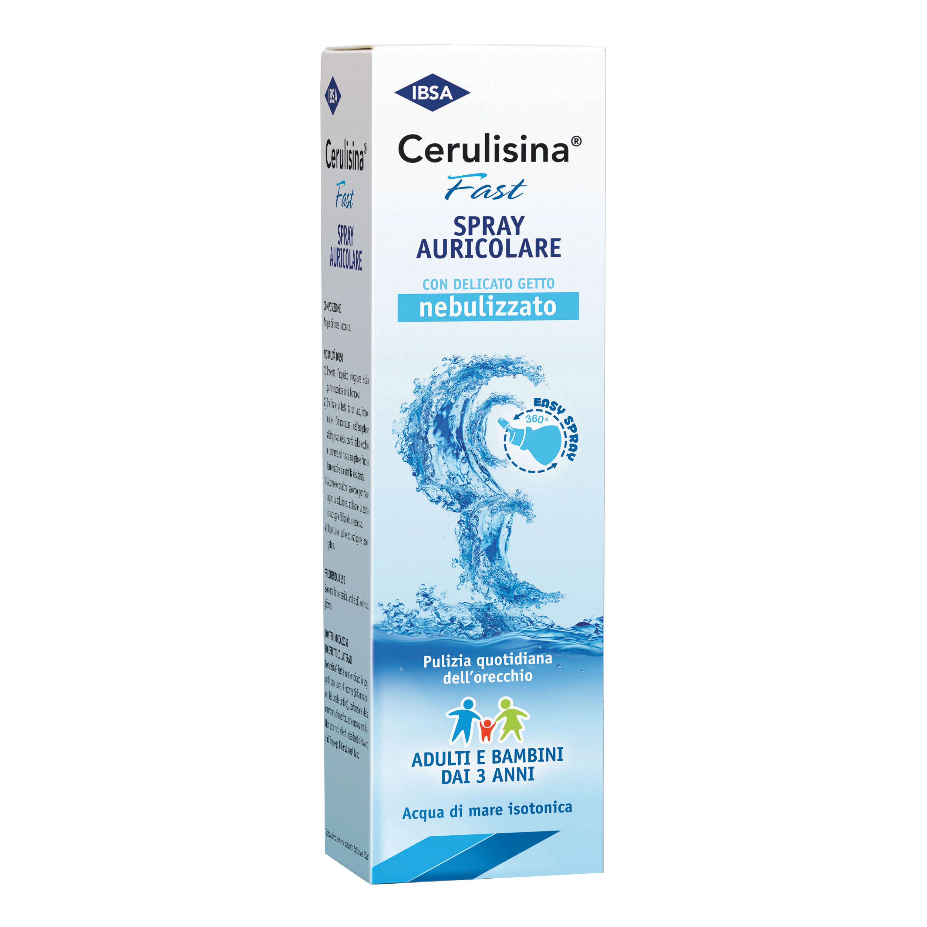 Spray auricolare cerulisina fast adulti e bambini