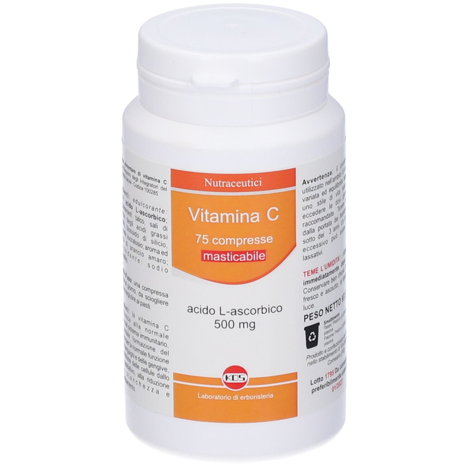KOS Vitamina C Compresse Masticabili 97,5 g