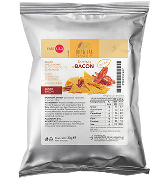 DIETALAB TORTITOS AL BACON 30 G — confronto prezzi