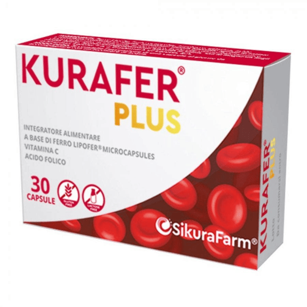 Kurafer Plus Integratore di Ferro 30 Capsule