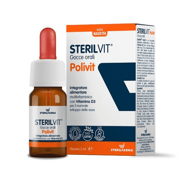 Sterilfarma Sterilvit Polivit Integratore Vitamine 5 ml — confronto prezzi