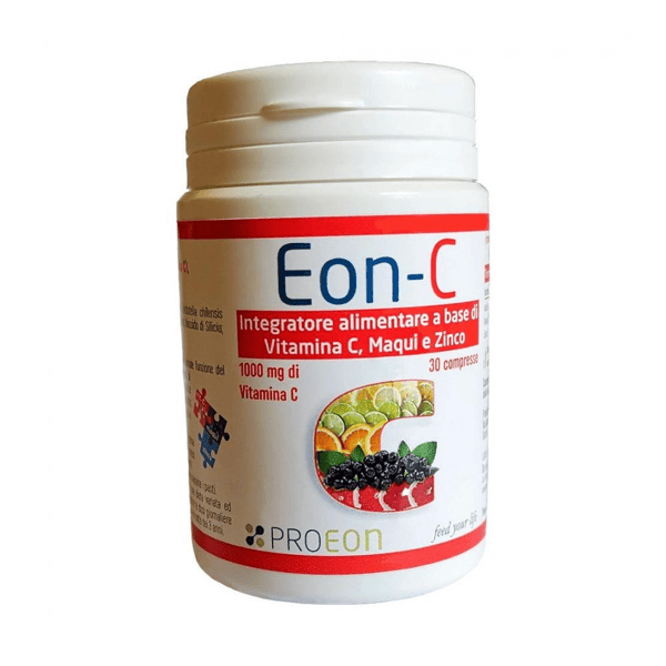 Eon-C Integratore Vitamina C, Maqui e Zinco 30 Compresse