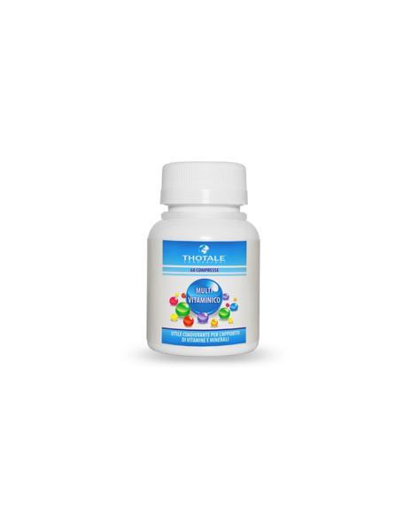 Thotale Multivitaminico Integratore Alimentare Senza Glutine e Lattosio 60 Compresse