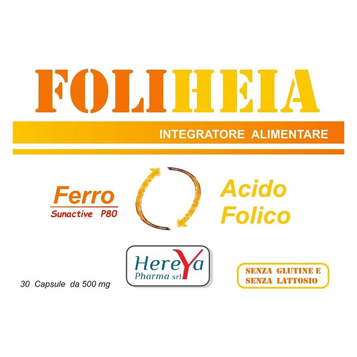 Foliheia 30capsule 500mg