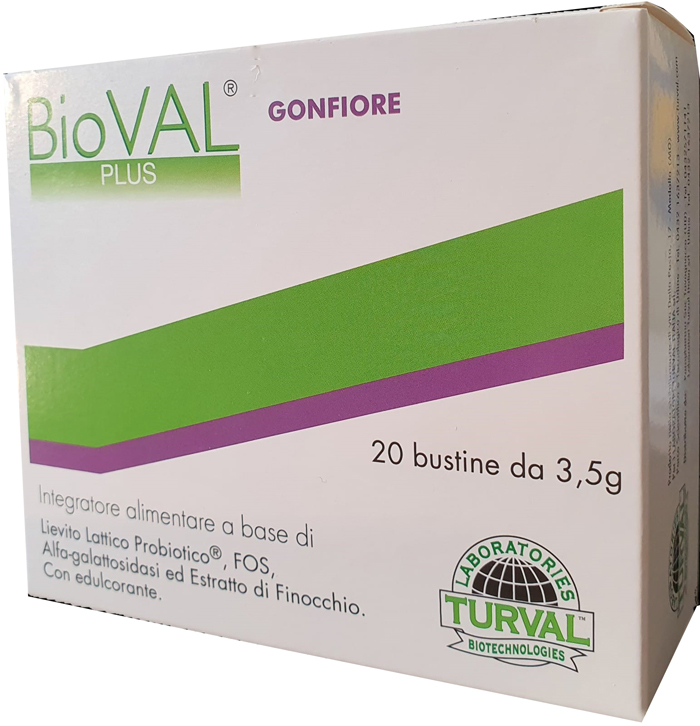 Bioval Plus Gonfiore Integratore Per L'eliminazione Dei Gas Intestinali 20 Bustine — confronto prezzi