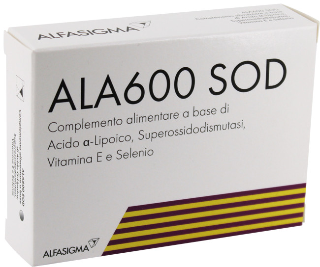 Ala 600 sod 20 compresse — confronto prezzi