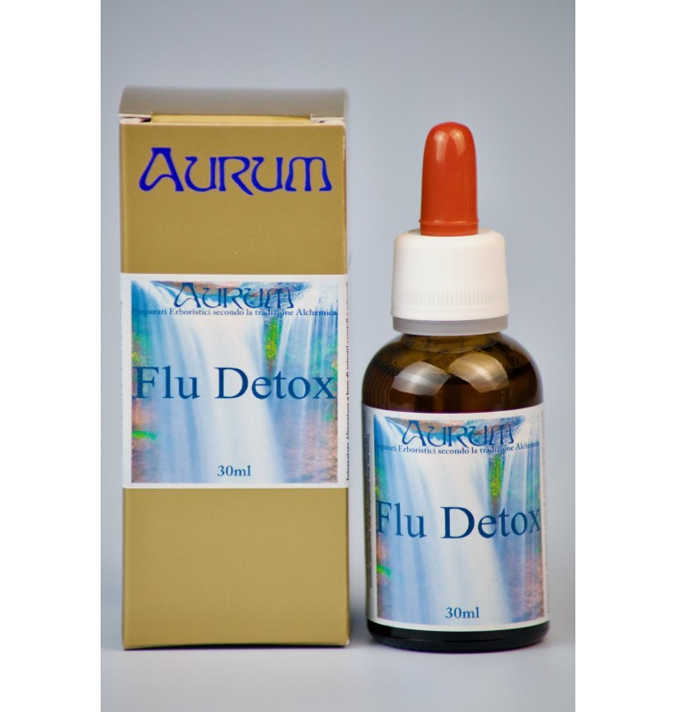 Flu detox gocce 30ml - integratore alimentare detossinante