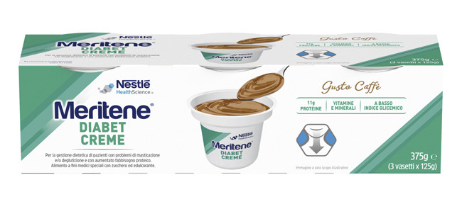 Meritene diabet creme caffe' 3 x 125 g