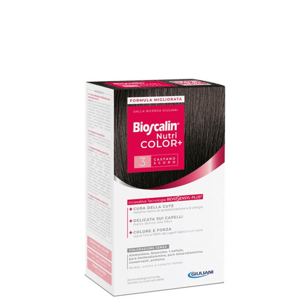 Bioscalin Nutri Color Plus 3 Castano Scuro Trattamento Colorante