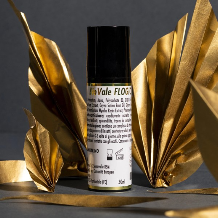 Biovale Flogic Crema 30 ml Lenitiva Naturale per Pelle Arrossata e Dolente