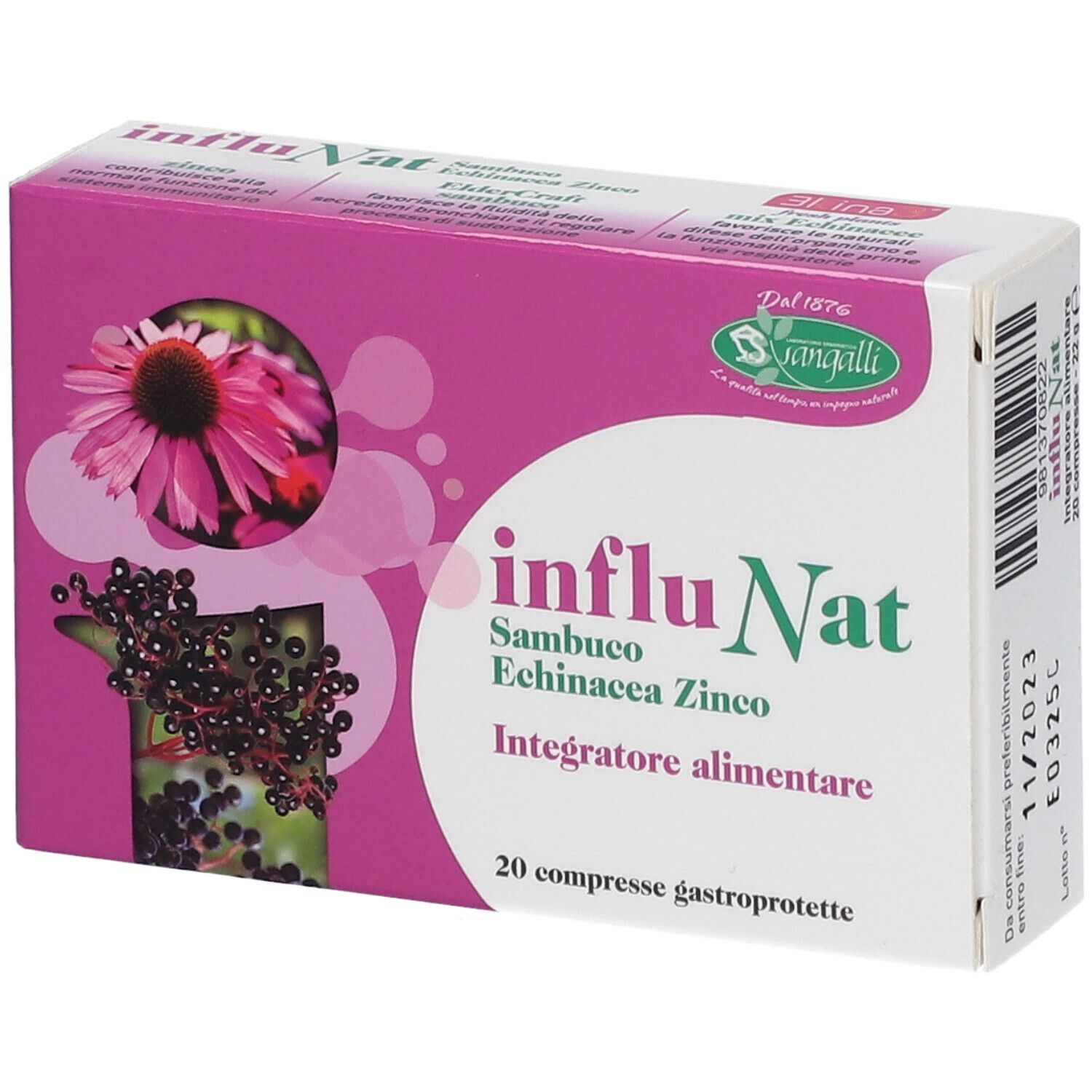 Sangalli InfluNat 1 pz Compresse — confronto prezzi