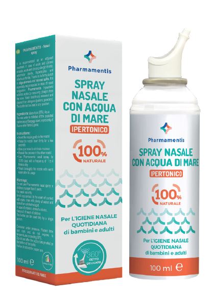 V.i.m. Pharmamentis Ipertonico Spray Nasale 100 Ml
