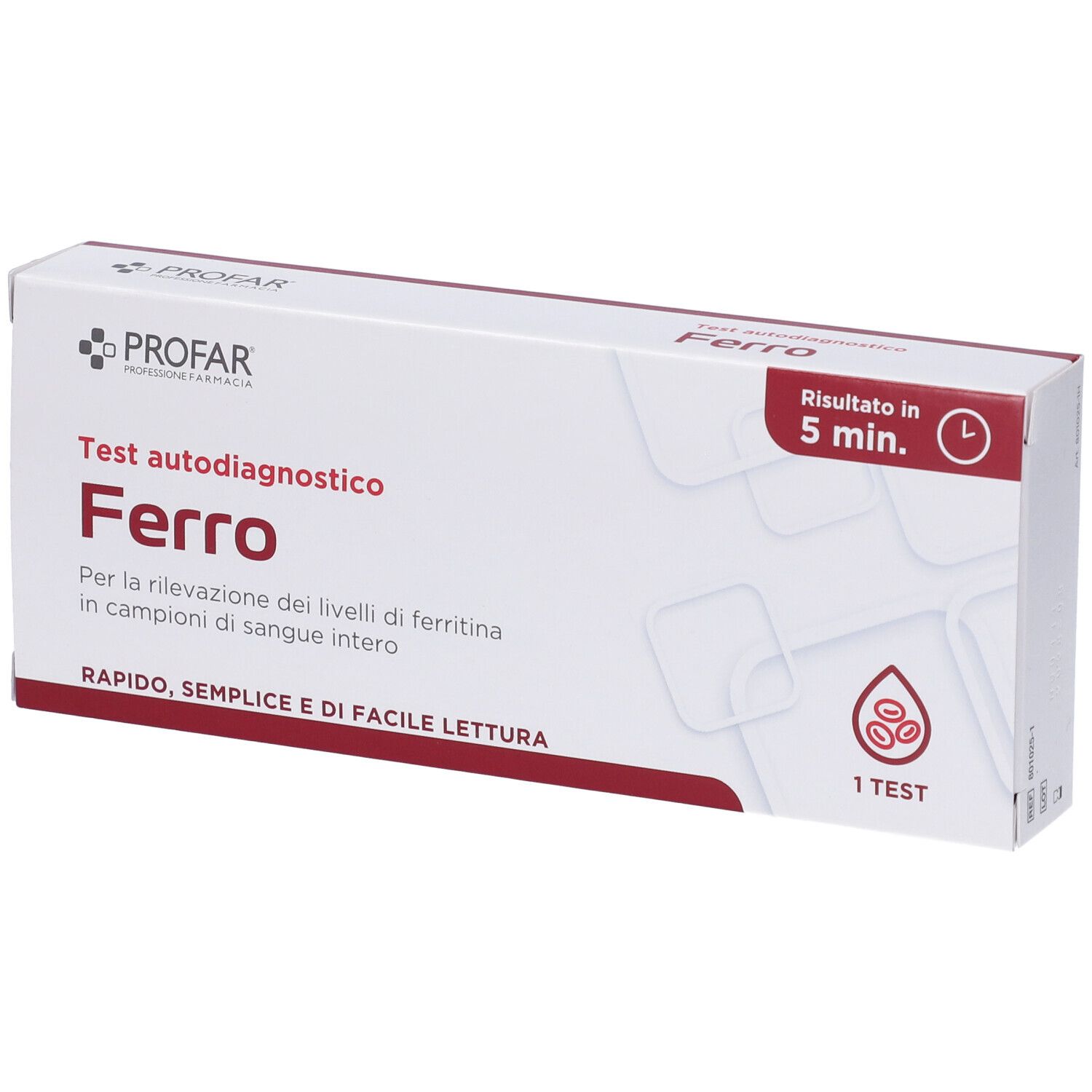Profar Test Autodiagnostico Ferro 1 pz — confronto prezzi