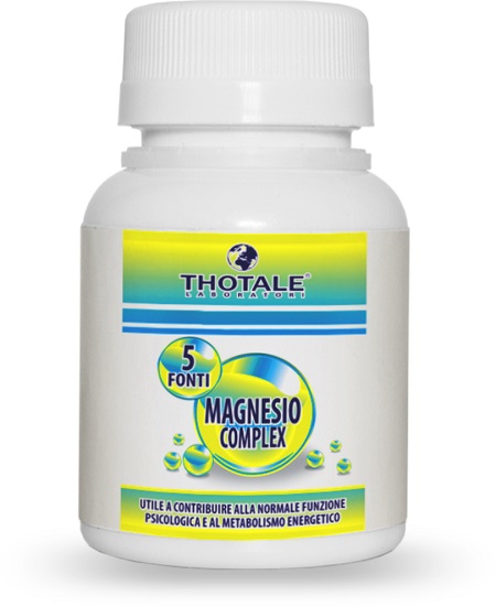 Thotale Magnesio Complex Integratore Alimentare, 60 Capsule
