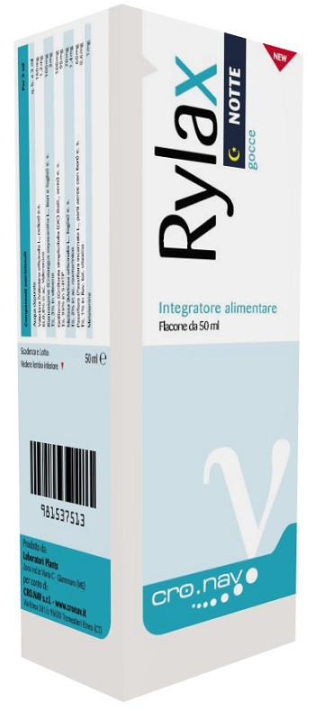 Rylax Notte Integratore Per Il Riposo Notturno Gocce Orali 50ml — confronto prezzi