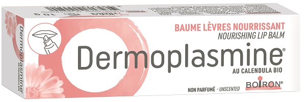 Boiron Dermoplasmine Balsamo Labbra alla Calendula Riparatore e Nutriente, 10g