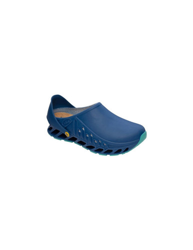 Scholl - Evoflex Navy Blu Zoccoli Unisex Numero 39 Confezione 1 Paio