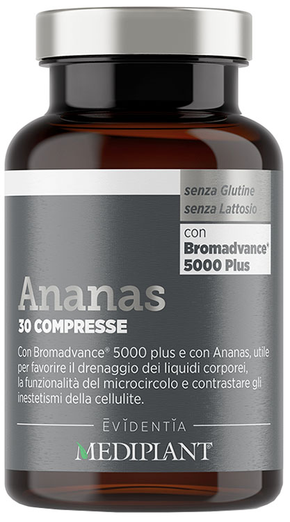 Mediplant Ananas Integratore Per Il Drenaggio Dei Liquidi 30 Compresse — confronto prezzi