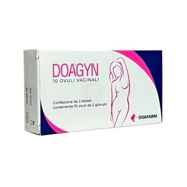 Doagyn Ovuli Vaginali Sollievo da Irritazioni e Secchezza 10 Ovuli