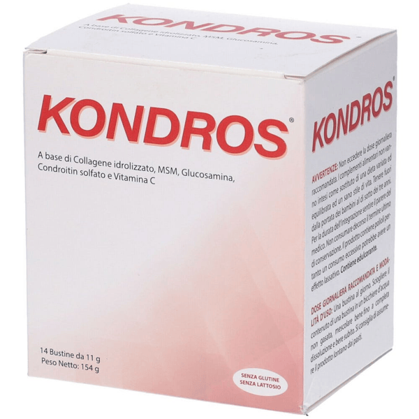 Kondros Integratore per Cartilagini e Ossa 14 bustine