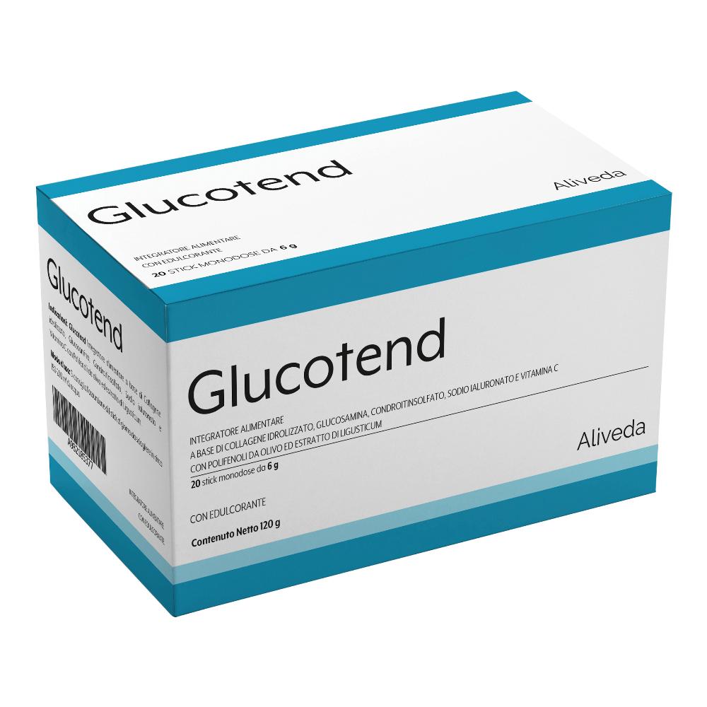 Glucotend Integratore Per Il Benessere Dei Tendini 20 Stick Monodose X 6 Grammi — confronto prezzi