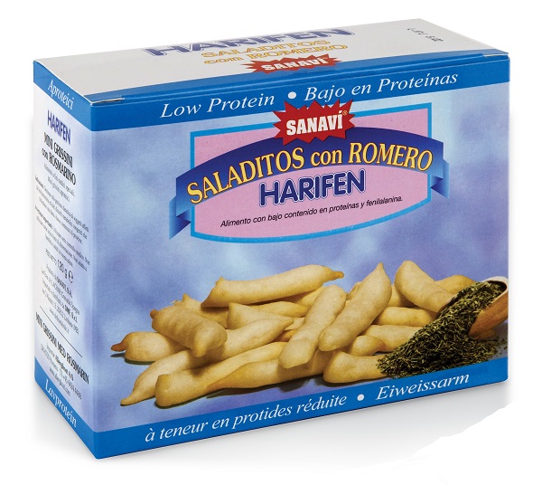 Harifen Saladitos Snack Aproteico Al Rosmarino 4 X 30 Grammi