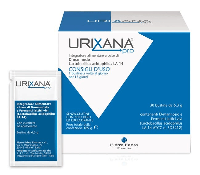 Urixana Pro Integratore Per Le Vie Urinarie 30 Bustine — confronto prezzi