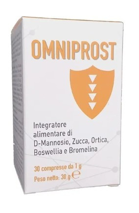 Omniprost Integratore per la Prostata con Serenoa Repens e D-Mannosio 30 Compresse - Omniaequipe