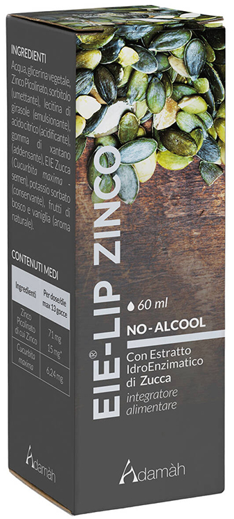 Eie Lip Zinco Integratore Per Il Benessere Delle Vie Urinarie E La Prostata Gocce Orali 60ml — confronto prezzi