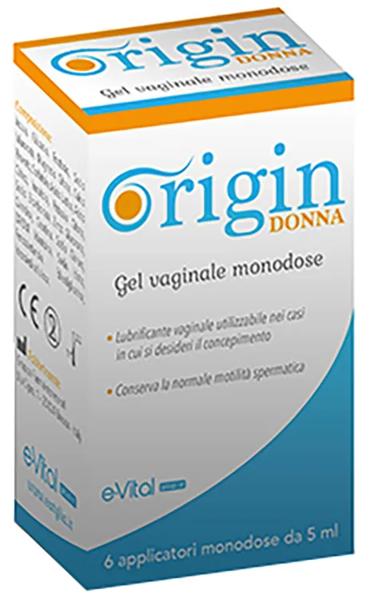 Origin Donna Gel Vaginale per la Fertilità Naturale 6 Fialoidi da 5 ml