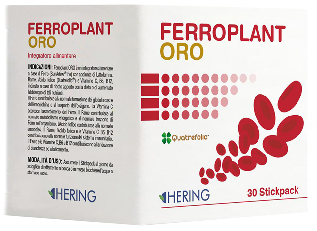 Ferroplant Oro Integratore Di Ferro 30 Stickpack Orosolubili — confronto prezzi