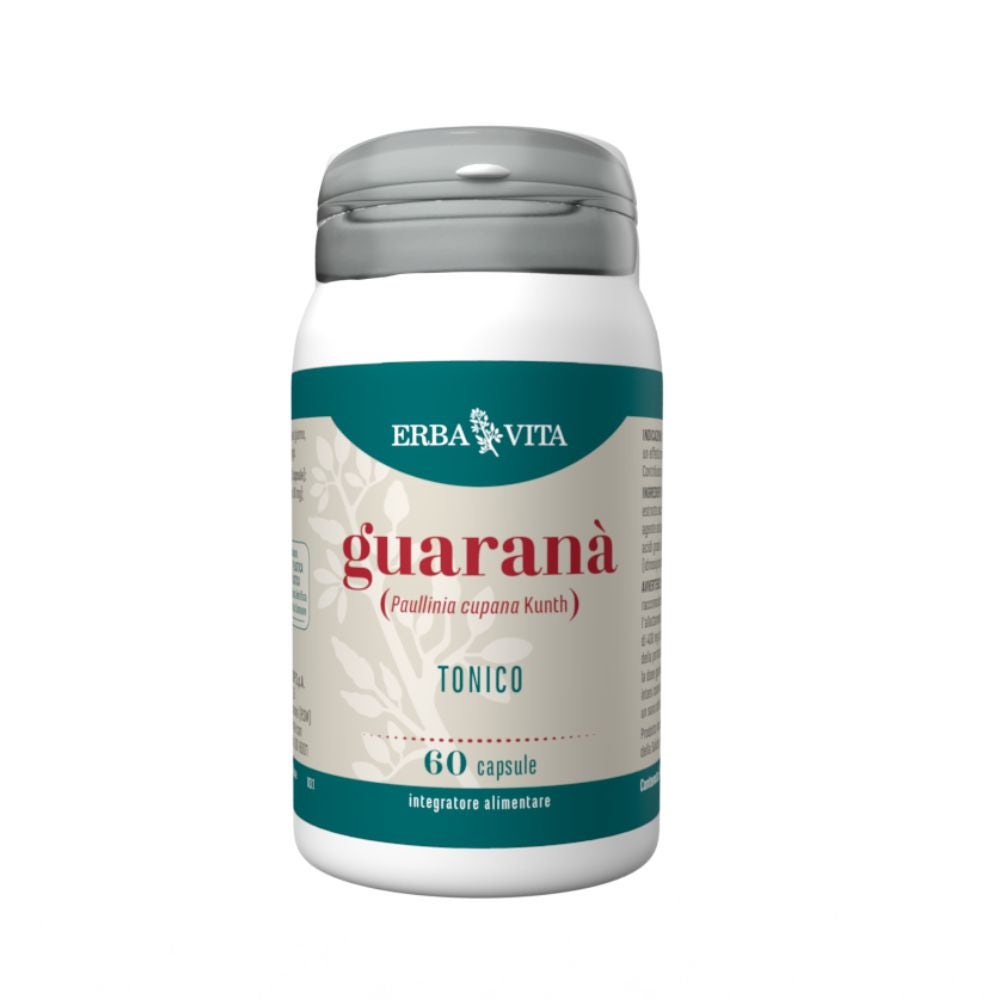 Erba Vita Monoplanta - Guaranà Integratore Tonico Energetico, 60 Capsule — confronto prezzi