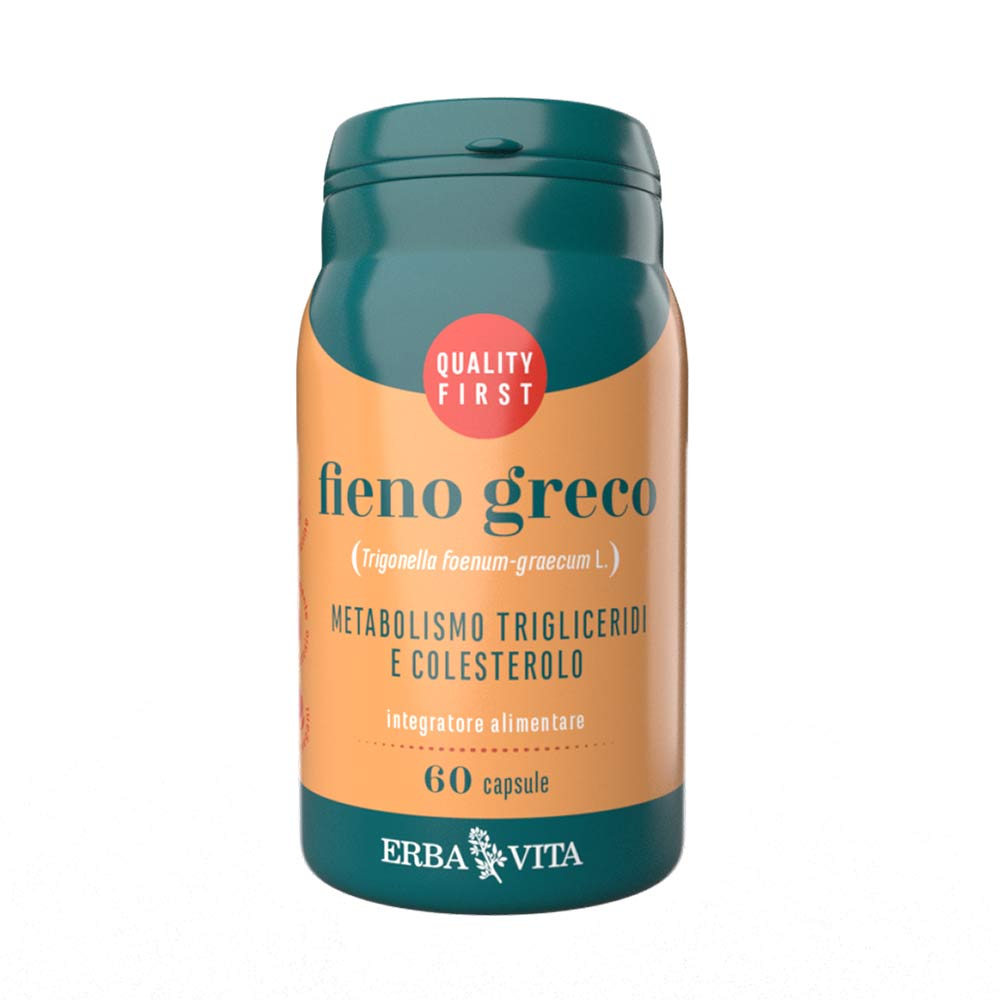 Erba Vita Monoplanta - Fieno Greco Integratore Trigliceridi, 60 Capsule — confronto prezzi