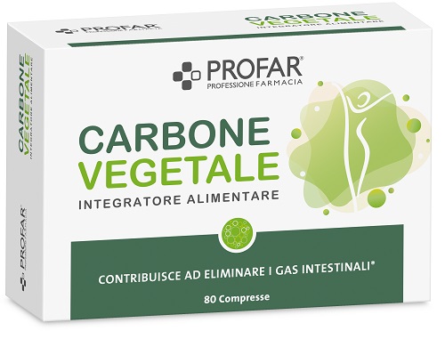 PROFAR Carbone Vegetale 80 g Compresse