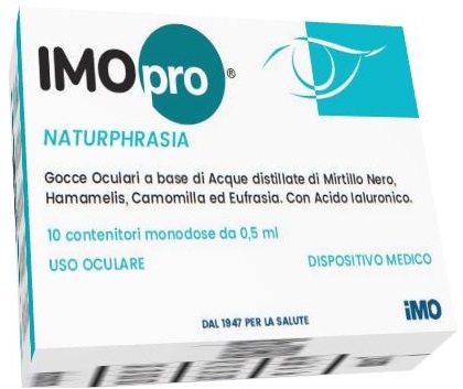 Imopro naturphrasia 10 monodose da 0,5 ml — confronto prezzi