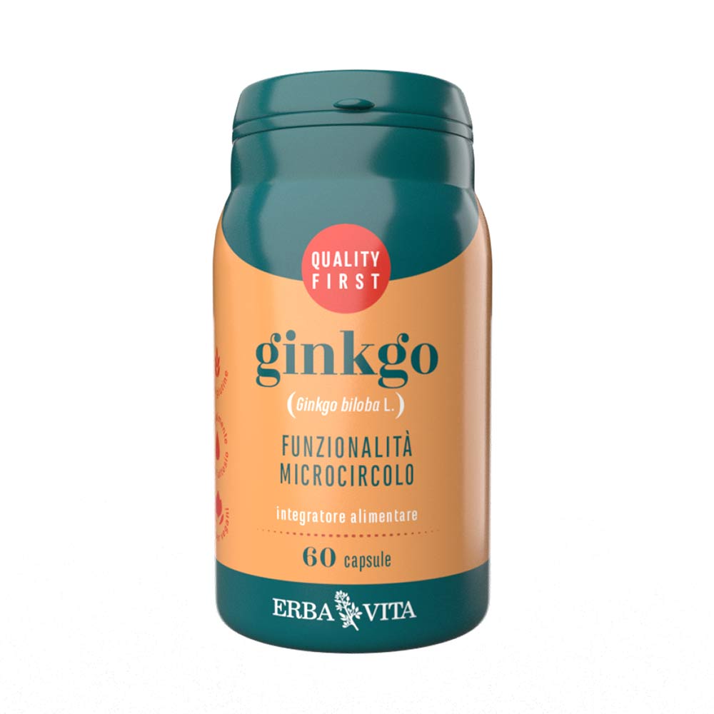 Erba Vita Monoplanta - Ginkgo Integratore Funzionalità Microcircolo, 60 capsule — confronto prezzi