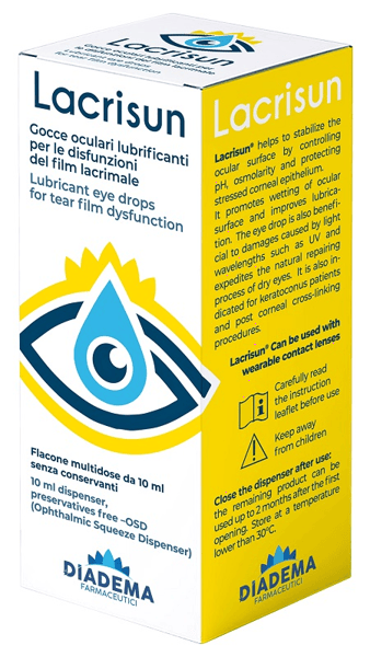 Lacrisun Soluzione Oftalmica Per Protezione Oculare 10 Ml — confronto prezzi