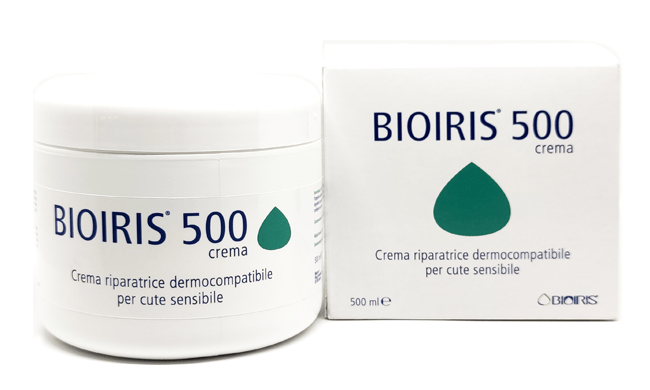 Bioiris 500 Crema Riparatrice Per Cute Sensibile 500 Ml
