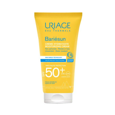 Uriage - Bariésun Crema Solare Idratante SPF50+ Senza Profumo Confezione 50 Ml