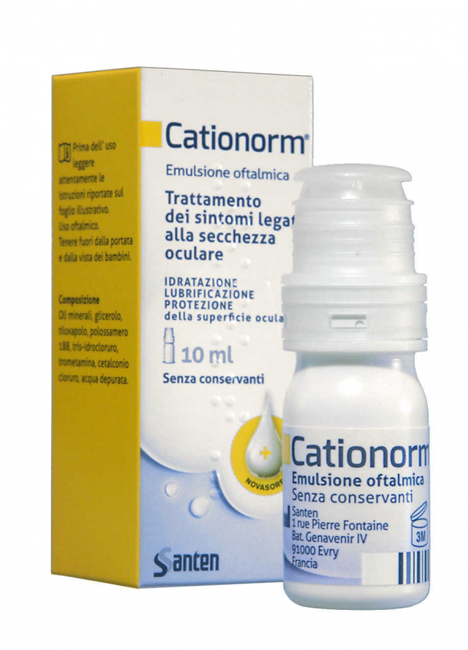 Cationorm multi gocce 10 ml — confronto prezzi