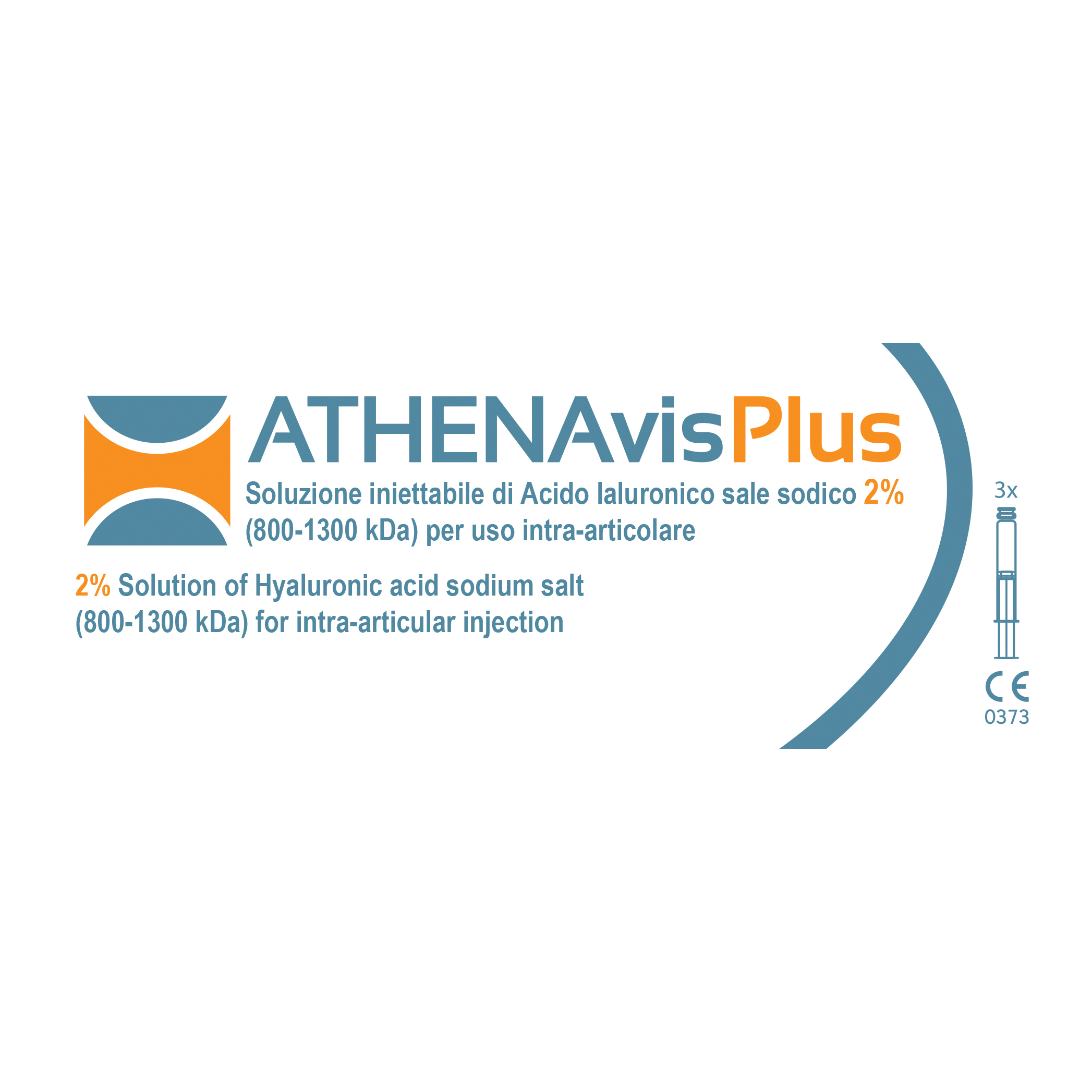 ATHENAVIS PLUS 2% 40MG 2ML3SIR