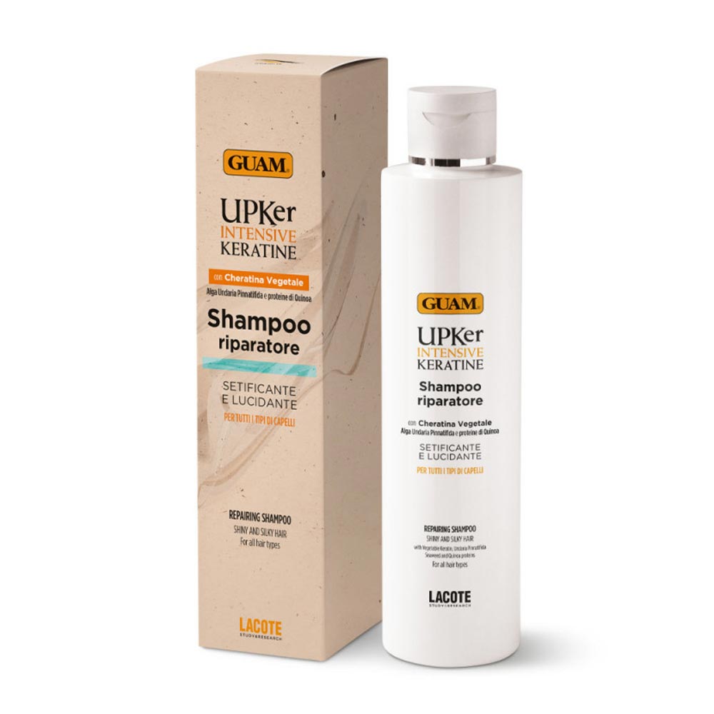 Guam UPKer - Intensive Keratine Shampoo Riparatore, 200ml