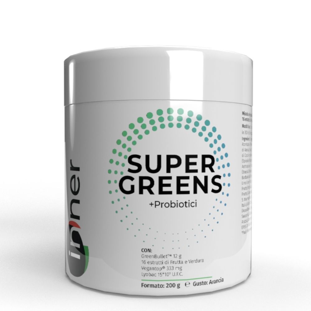 Inner® Super Greens + Probiotici 200 g Polvere per soluzione orale — confronto prezzi