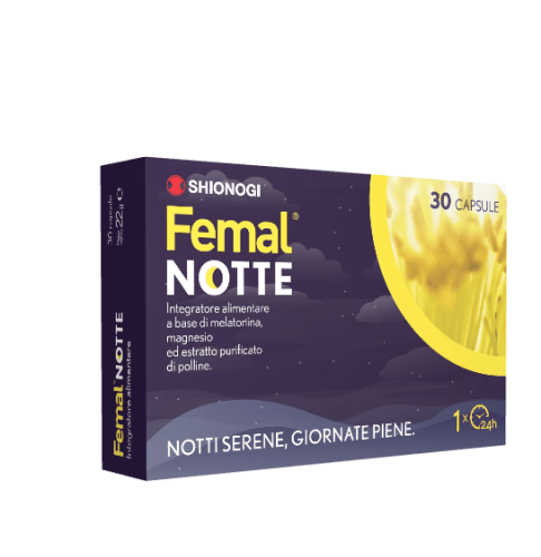 Femal Notte Integratore Per il Sonno in Menopausa 30 Capsule — confronto prezzi