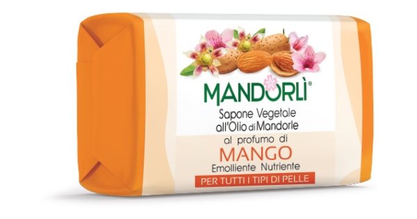 Vita Regularis Mandorlì - Sapone Vegetale all'Olio di Mandorle e Mango, 100g