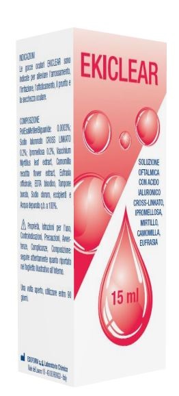 Ekiclear gocce oculari 15 ml — confronto prezzi
